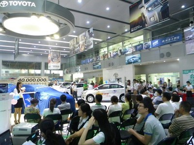 南方豐田全新卡羅拉品鑒會 私人定制，開啟駕乘新體驗